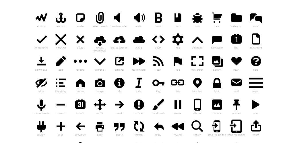 Latest Collection of Free SVG Icons & Illustrations 118 Genericons Neue