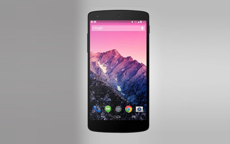 Google Nexus 5 PSD