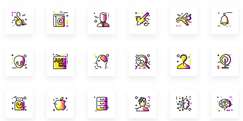 Latest Collection of Free SVG Icons & Illustrations 48 Gradientify SVG Icons