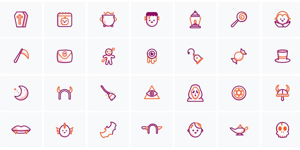 Latest Collection of Free SVG Icons & Illustrations 201 Halloween Shady Icons