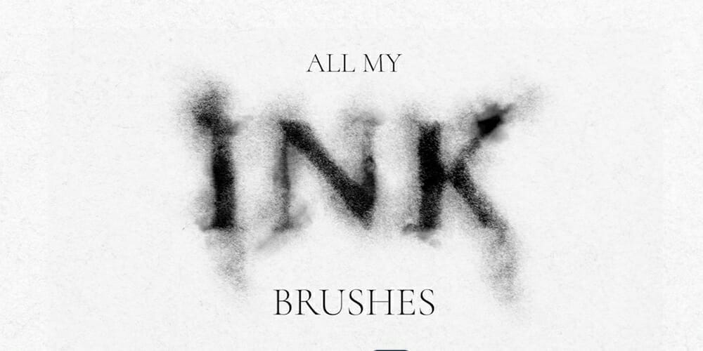 Ink Brushes for Photoshop