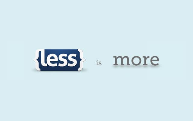 LESS Is More: Make Your CSS Coding Easier with LESS