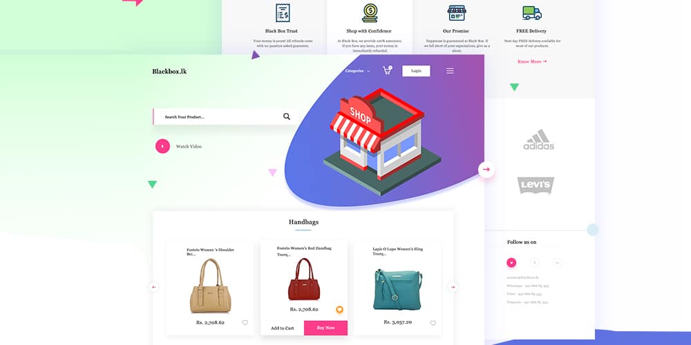 Free Ecommerce Web Templates PSD » CSS Author
