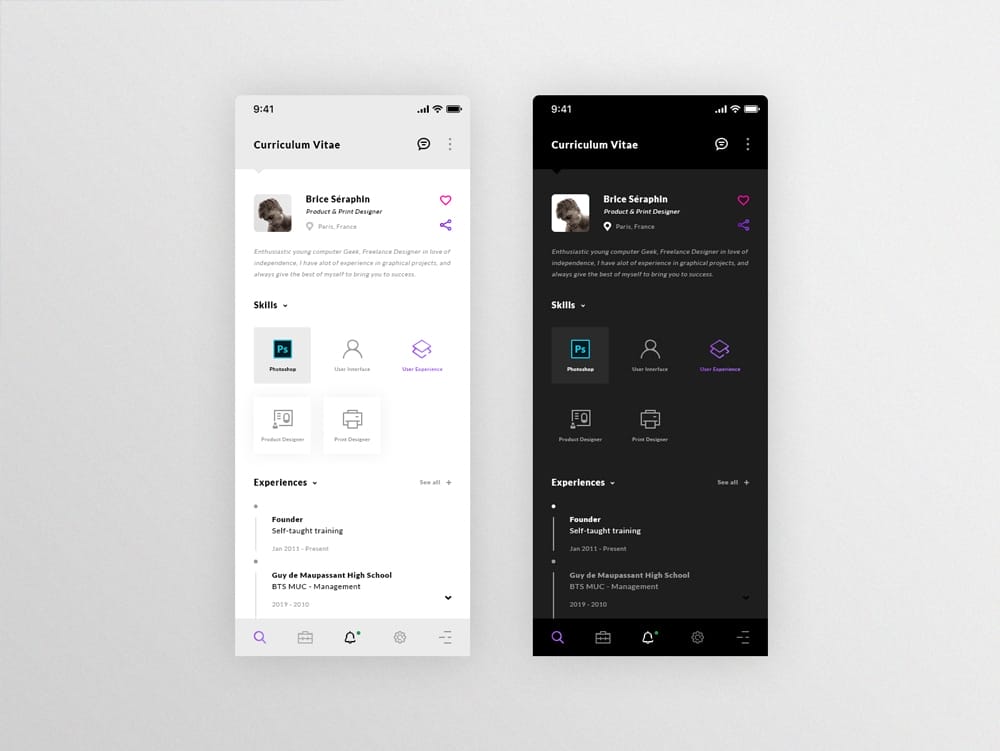 Latest Free Mobile App UI PSD Designs » CSS Author