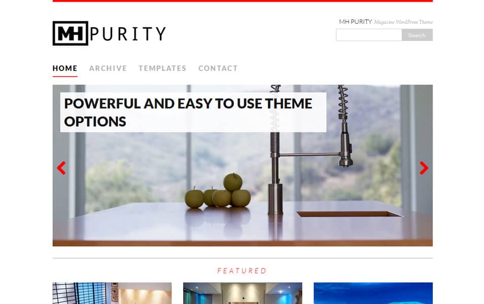 MH Purity lite - Free Magazine WordPress Theme