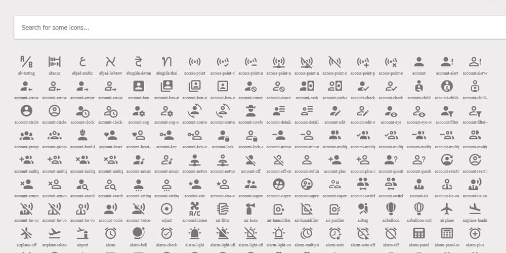 Latest Collection of Free SVG Icons & Illustrations 93 Material design icons