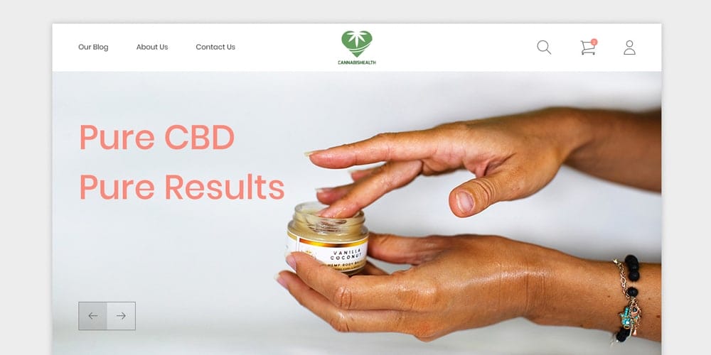 Free Ecommerce Web Templates PSD 3 Medical Online Store Template