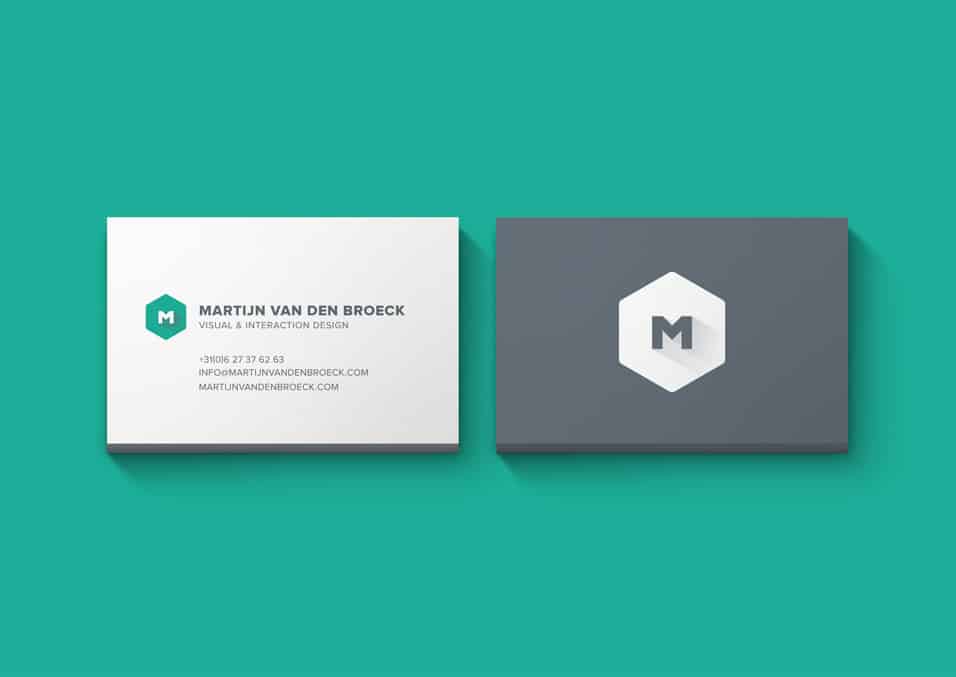 Minimal Business Cards Mockup