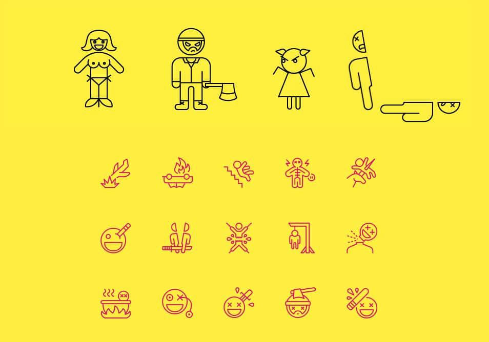Nasty Icons: 50 Icons Set