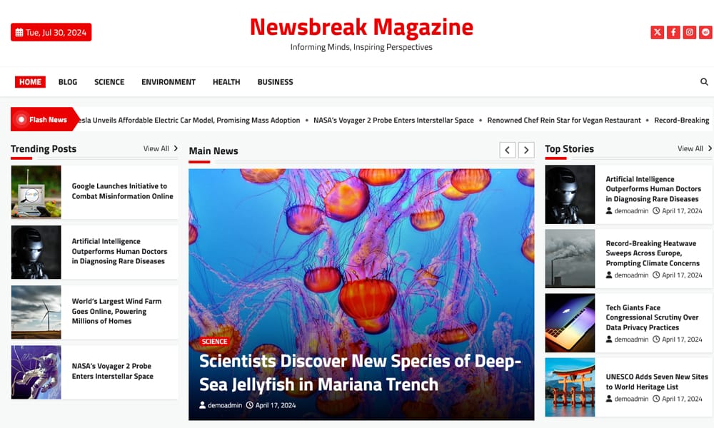 Newsbreak Magazine