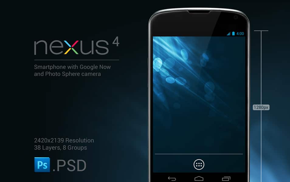 Nexus 4 PSD