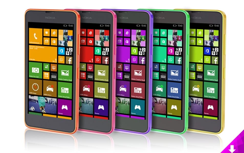 Nokia Lumia Mockup Design