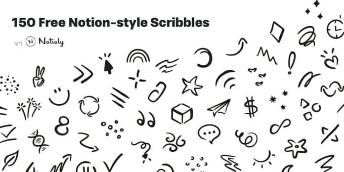 Notion Style Scribbles