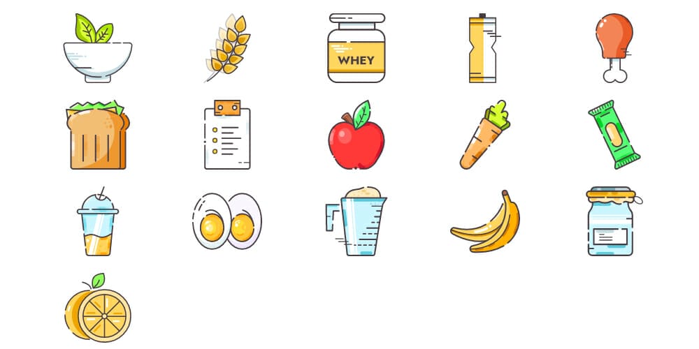 Nutrition Icons