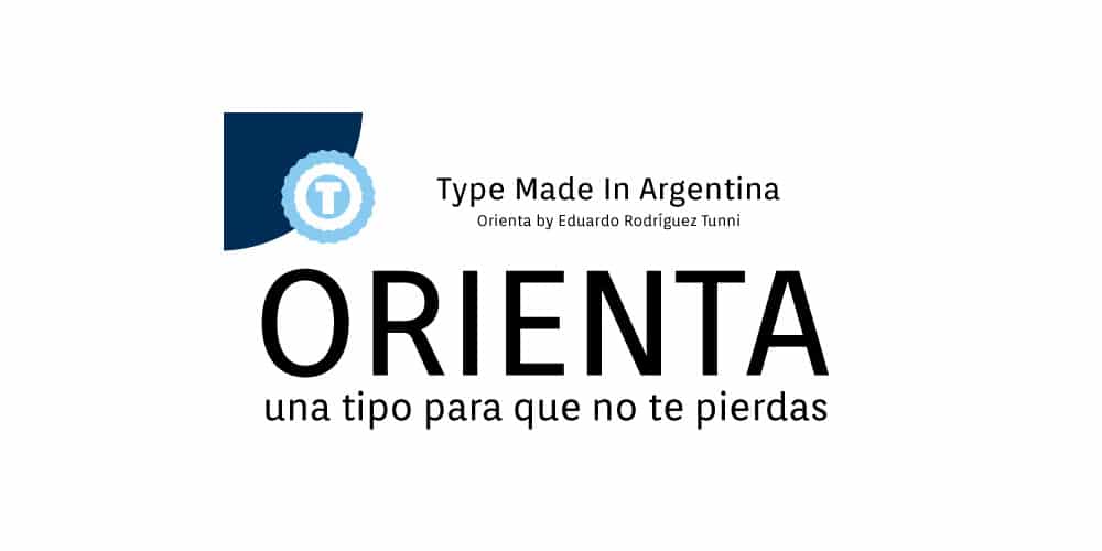 Orienta Font