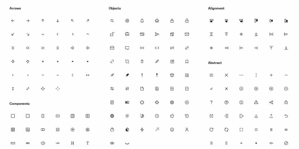 Latest Collection of Free SVG Icons & Illustrations 10 Radix Icons