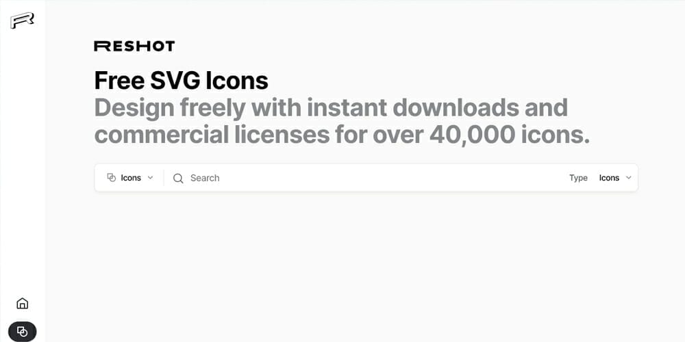 Latest Collection of Free SVG Icons & Illustrations 135 Reshot SVG Icons