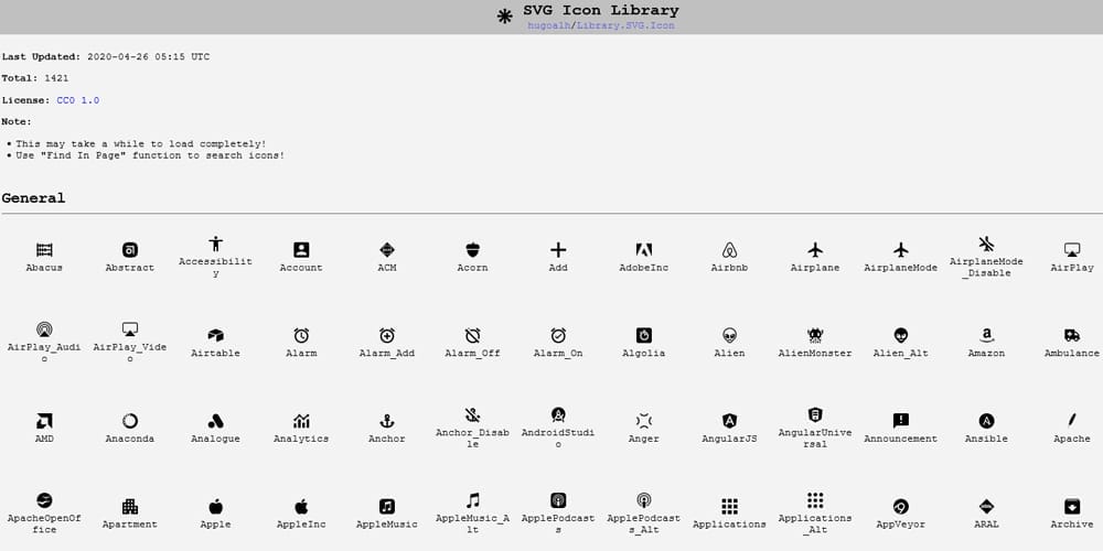 Latest Collection of Free SVG Icons & Illustrations 76 SVG Icon Library