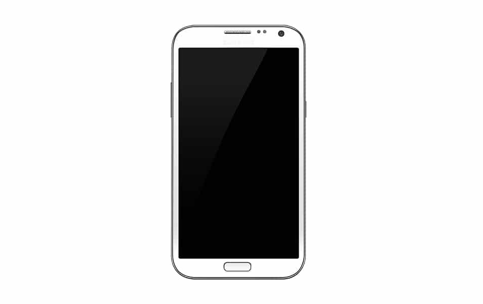 Samsung Galaxy Note II psd