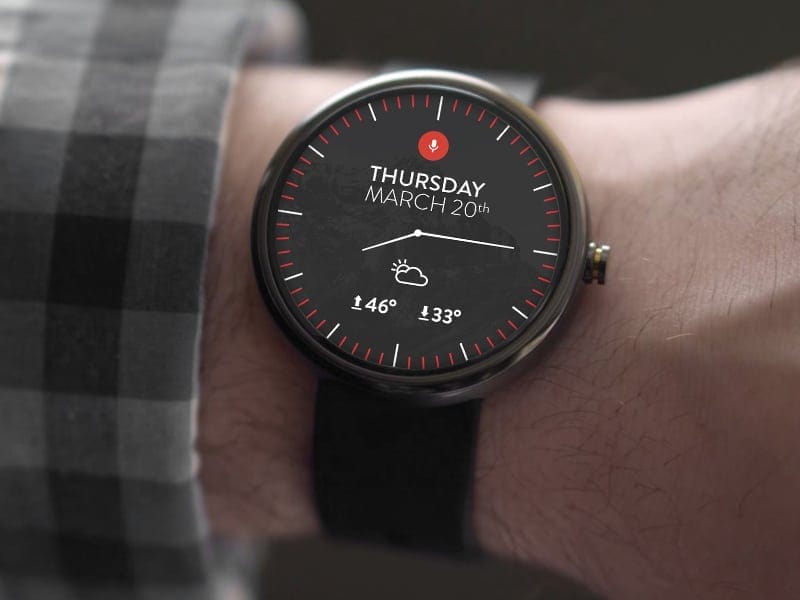 Simple Android Wear UI