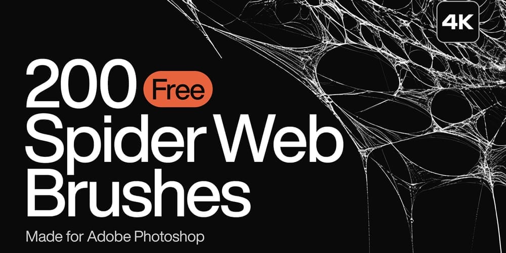 Spider Web Photoshop Brushes