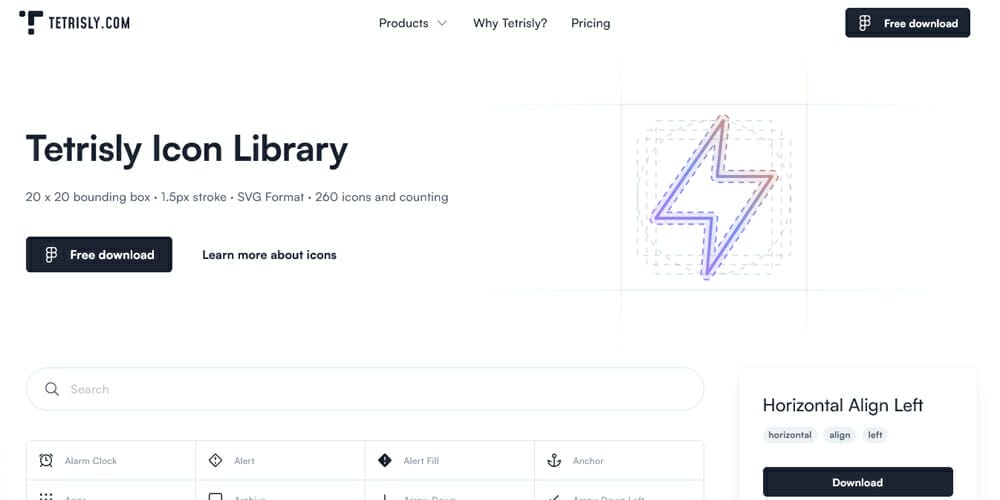 Latest Collection of Free SVG Icons & Illustrations 31 Tetrisly Icon Library