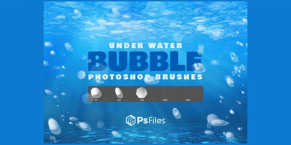 Under Water Bubble Brushes