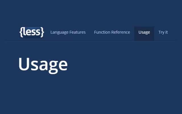 Best Less Tutorials : A Comprehensive Guide To LESS