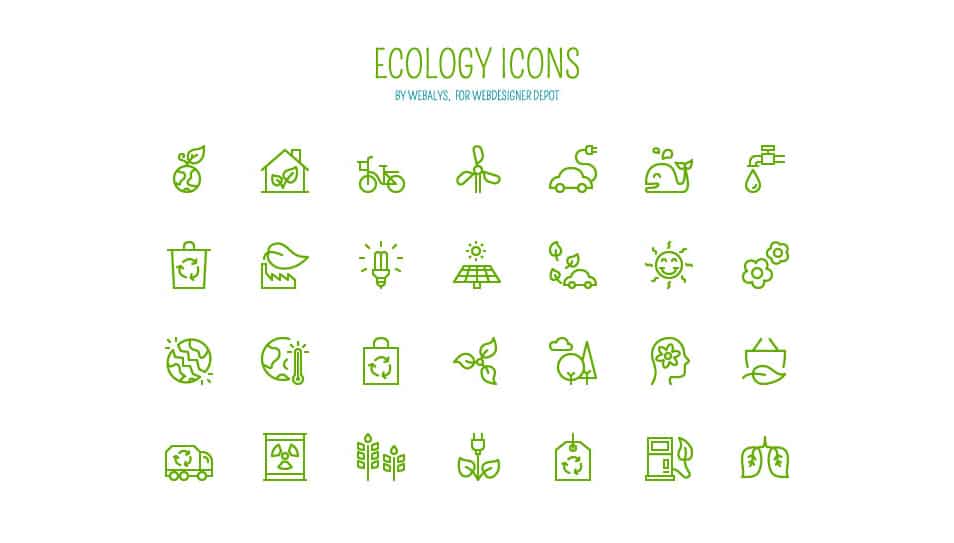 Vector Ecology icons