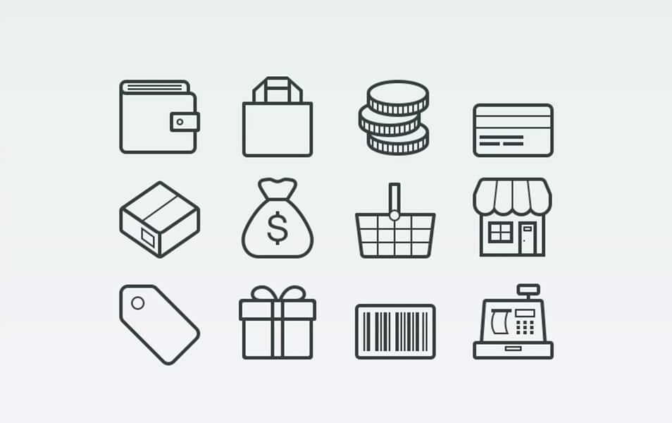 Vector Ecommerce Icons