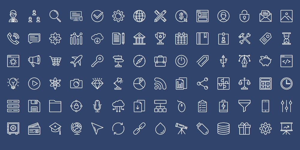 Vector Line Icons