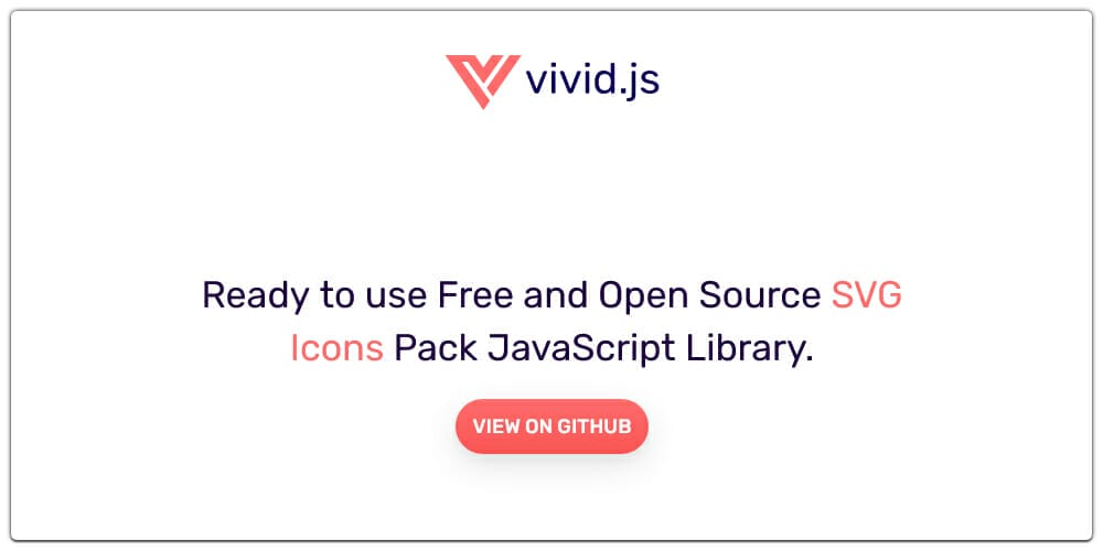 Vivid.js Icons