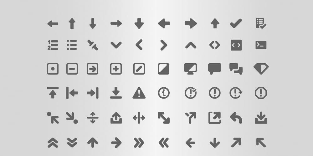 Web Interface Icon Set
