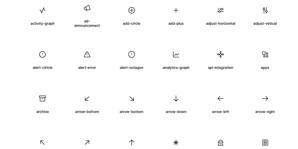 Latest Collection of Free SVG Icons & Illustrations 37 basicons