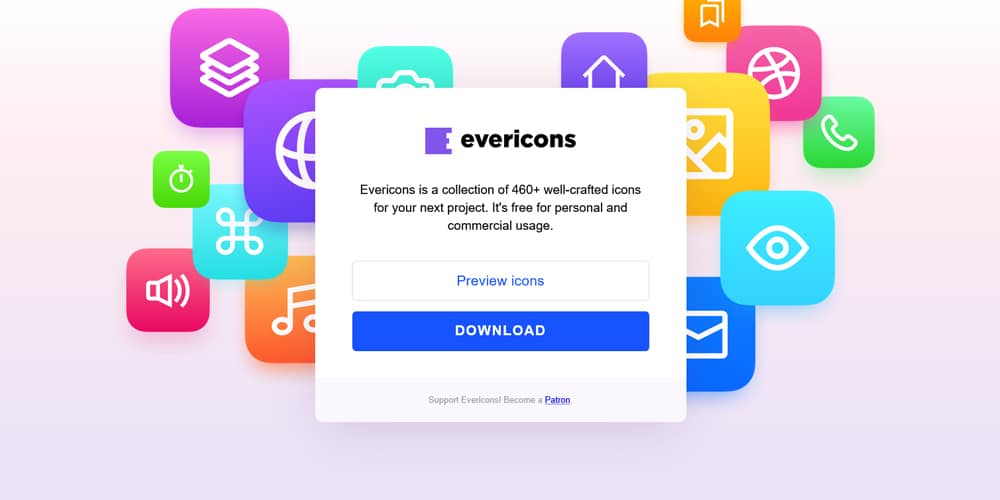Latest Collection of Free SVG Icons & Illustrations 58 evericons