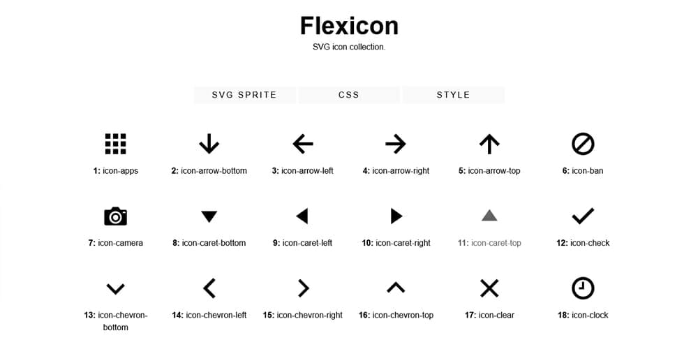 Latest Collection of Free SVG Icons & Illustrations 145 flexicon