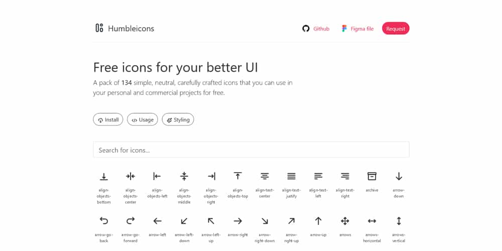 Latest Collection of Free SVG Icons & Illustrations 117 humbleicons