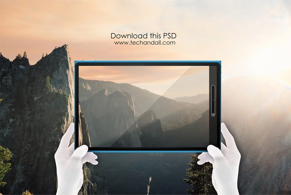 iPad and Lumia Mockup