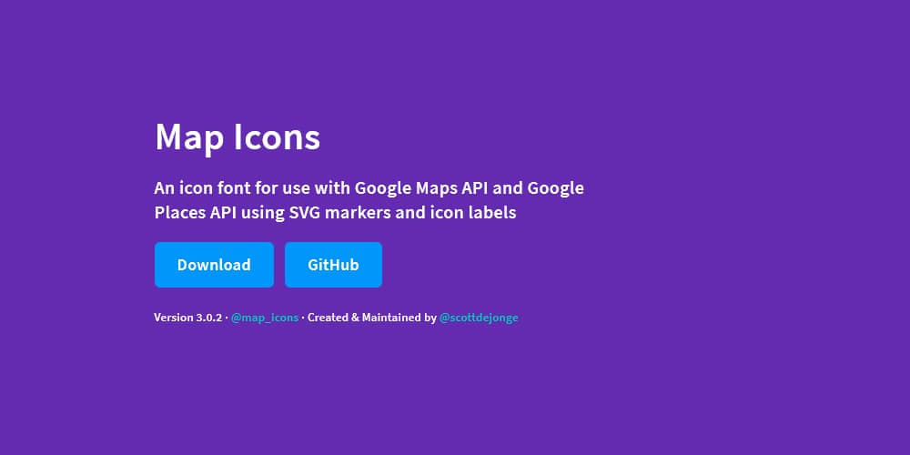 map icons