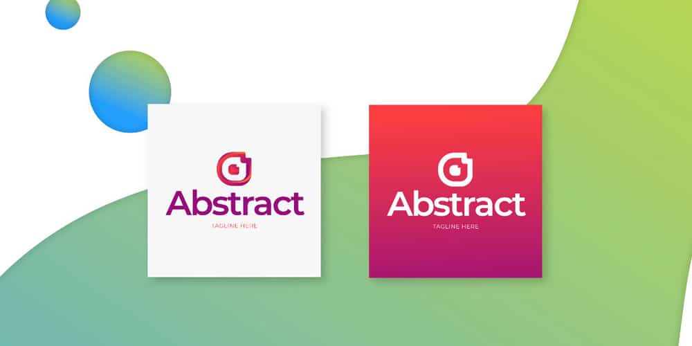 Abstract And Technology Gradient Logos