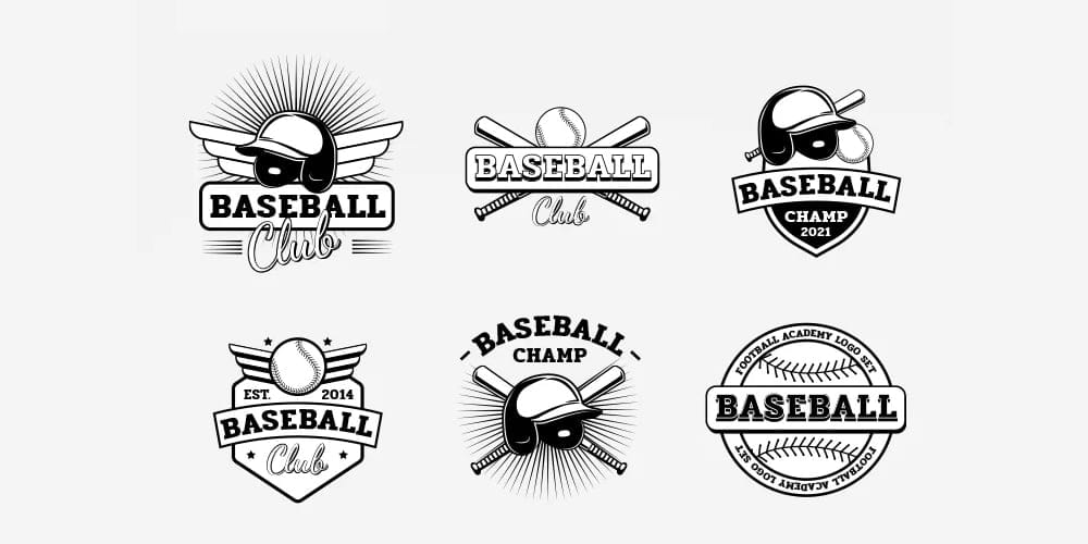 Baseball logos Templates