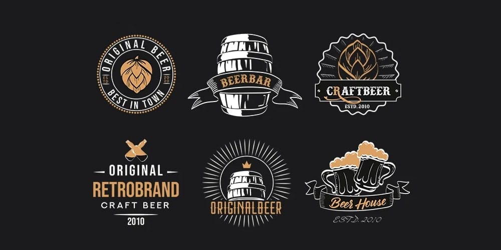 Beer Logo Templates