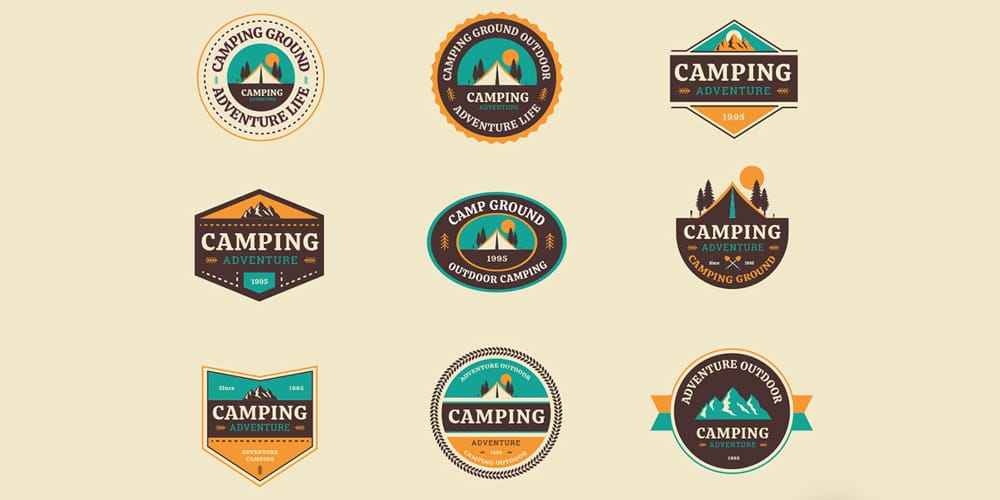Camp Badges