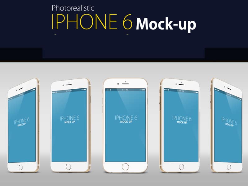 Free IPhone 6 Mock up