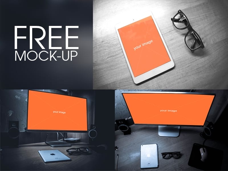 Free Mock Up PSD
