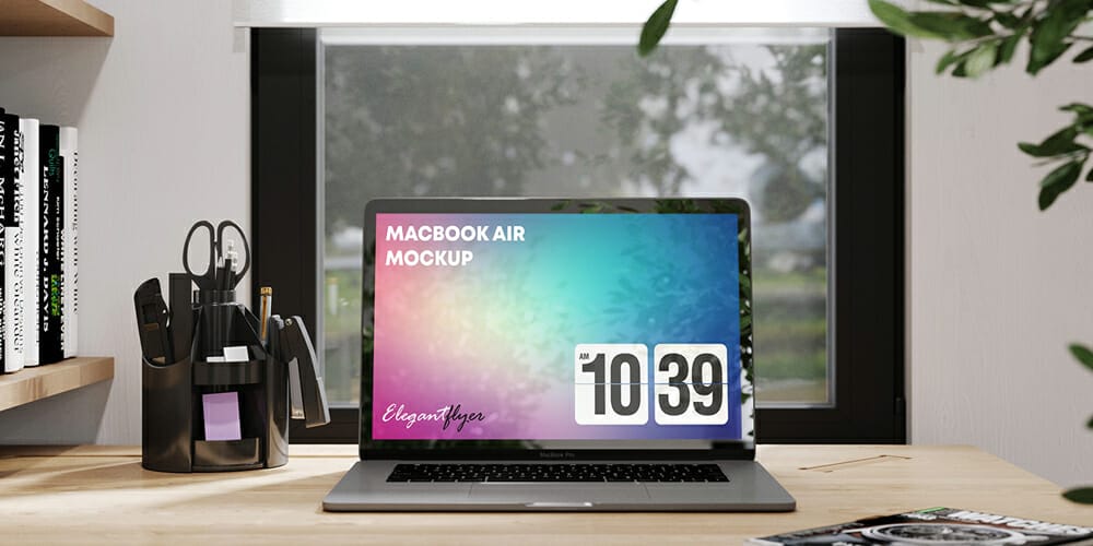 Macbook Air Mockup
