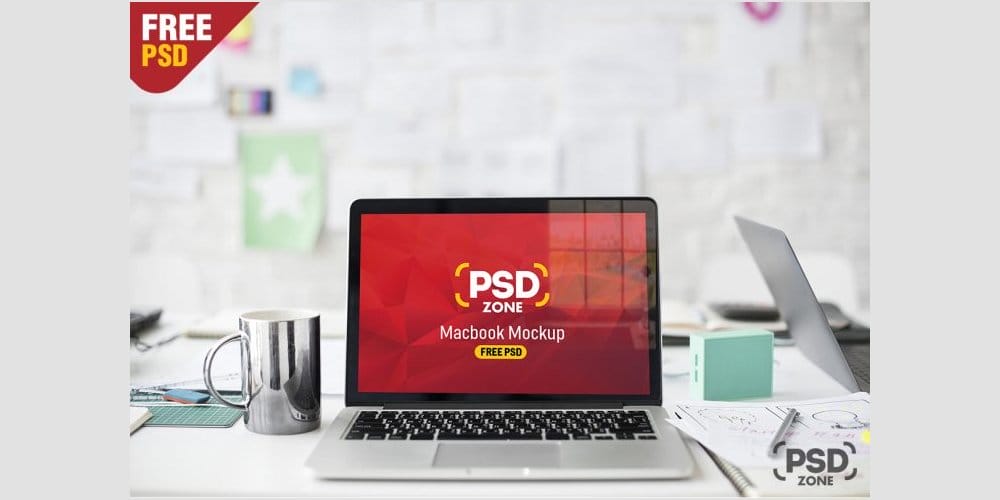 Macbook Pro Mockup PSD