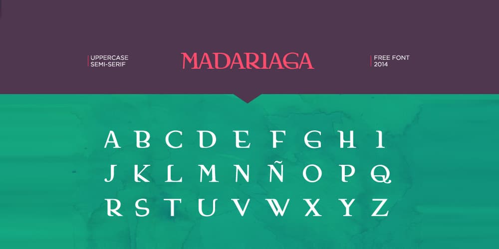 madariaga-free-font