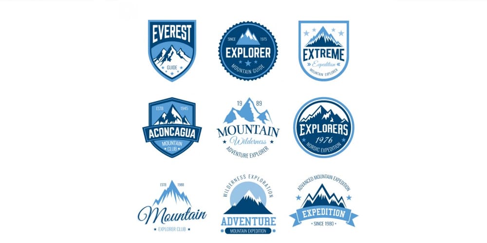 Mountain Adventure Badges