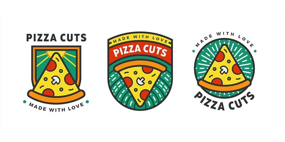 Pizza Logo Template